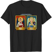 T-shirt Good Omens No Sides pour hommes en noir — T-shirts pour hommes