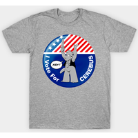 Je Vote Pour Cerebus - Cerebus En Enfer T-Shirt Pour Hommes — T-shirts pour hommes