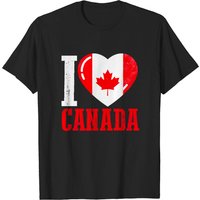 T-shirt pour hommes I Love Canada