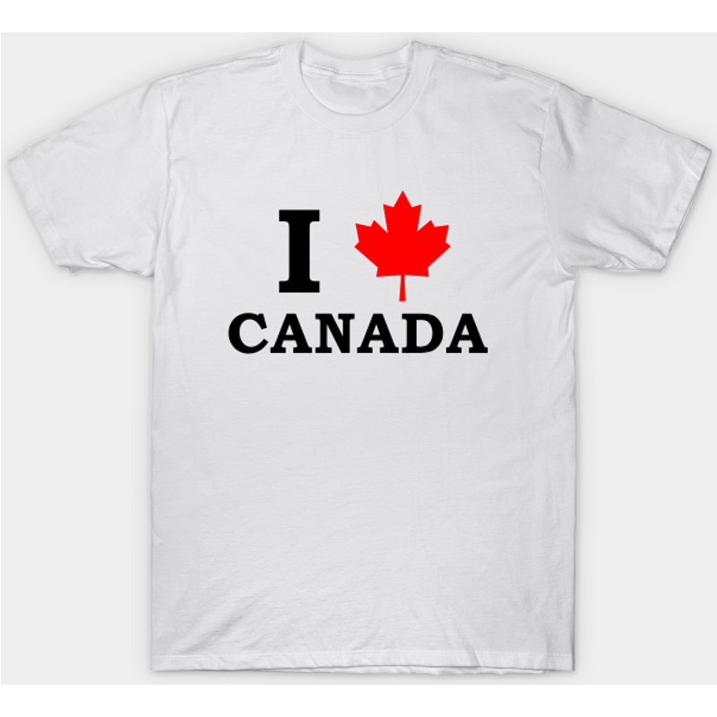 I Love Canada Men's T-Shirt — Mens T Shirts