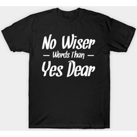T-shirt pour hommes Yes Dear en bleu royal