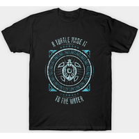 T-shirt pour hommes Wow Turtle - Une tortue est arrivée à l'eau — T-shirts pour hommes