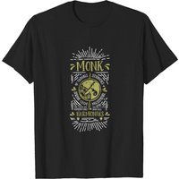 T-shirt pour hommes WoW Monk Class - Noir