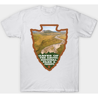 T-shirt pour hommes Arrowhead du parc national Gates Of The Arctic