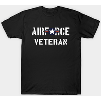 US Airforce USAF Veteran Roundel T-Shirt for Men