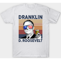 T-shirt Dranklin Franklin D.Roosevelt US Drinking pour hommes