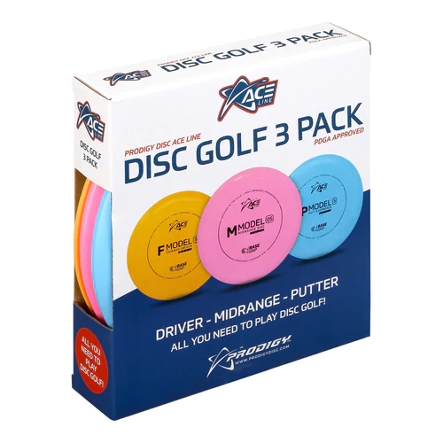Ensemble de Disques de Disc Golf Ace Line pour Débutants