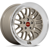 Roues Rotiform RC214 SCP Or Mat avec Bord Découpé - 18x10.5