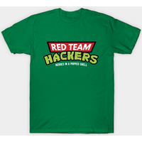 Red Team Hackers: Heroes In A Popped Shell T-Shirt for Men