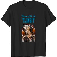 T-shirt pour hommes Esprit d'Aigle Tlingit Amérindien — T-shirts pour hommes