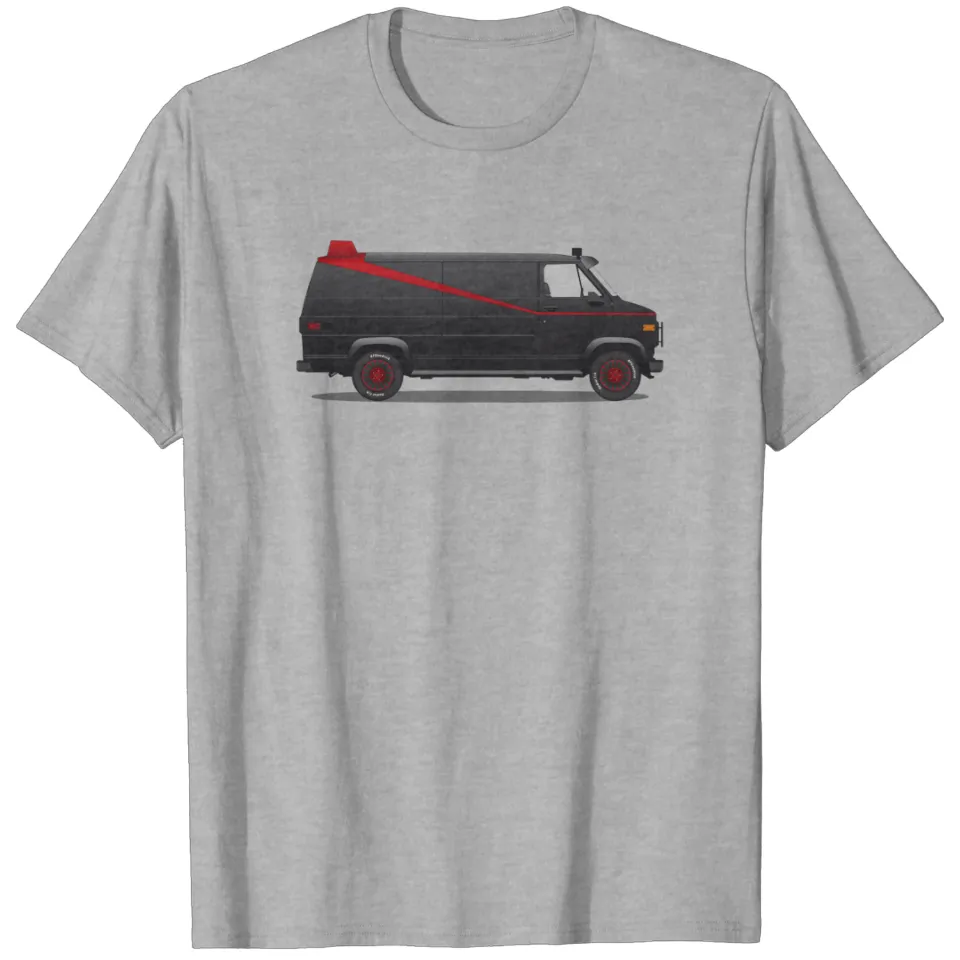 A-Team - A Team Van T-Shirt for Men — Mens T Shirts