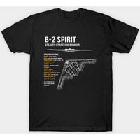 T-shirt Northrop Grumman B-2 Spirit USAF Bomber pour hommes — T-shirts pour hommes