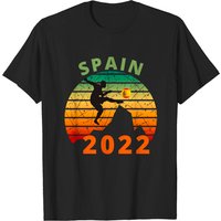 Spain World Cup 2022 Men's T-Shirt in Black