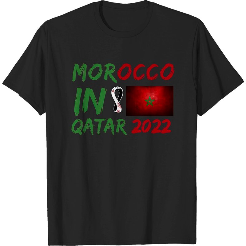 Morocco World Cup 2022 Men's T-Shirt — Mens T Shirts