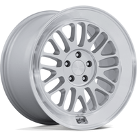 Roues Rotiform RC214 SCP Argent Brillant avec Bord Découpé 18x10.5 — Roues et jantes