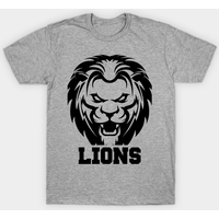 T-shirt pour hommes Lions Team Logo Sport — T-shirts pour hommes