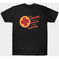 T-shirt pour hommes Team Fortress 2 Medic The Healing — T-shirts pour hommes