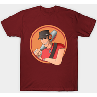 RED! Scout - Team Fortress 2 Men's T-Shirt