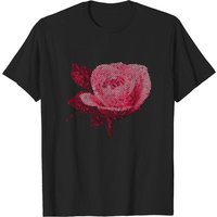 Pink Rose T-Shirt for Men by Printerval — Mens T Shirts