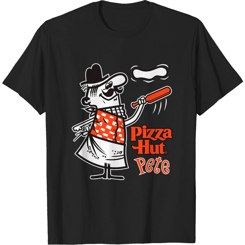 Pizza Hut Pete Dark Men's T-Shirt — Mens T Shirts