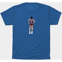 Pete Maravich Pixel Men's T-Shirt in Royal Blue