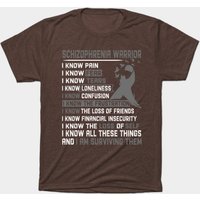 T-Shirt de soutien à la sensibilisation à la schizophrénie pour hommes — T-shirts pour hommes