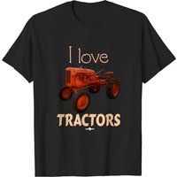 I Love Tractors Allis Chalmers Men's T-Shirt — Mens T Shirts