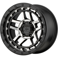 XD Series XD140 Recon Machined Black Wheels - 18x8.5 - 6x114.3 — Wheels & Rims