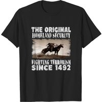 Native American Homeland Security T-Shirt for Men — Mens T Shirts