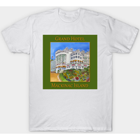 T-shirt pour hommes Grand Hotel Mackinaw Island Michigan — T-shirts pour hommes