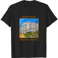 T-shirt pour hommes Grand Hotel Mackinaw Island Michigan — T-shirts pour hommes