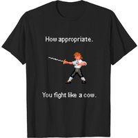 T-shirt pour hommes Monkey Island - Vous vous battez comme une vache — T-shirts pour hommes