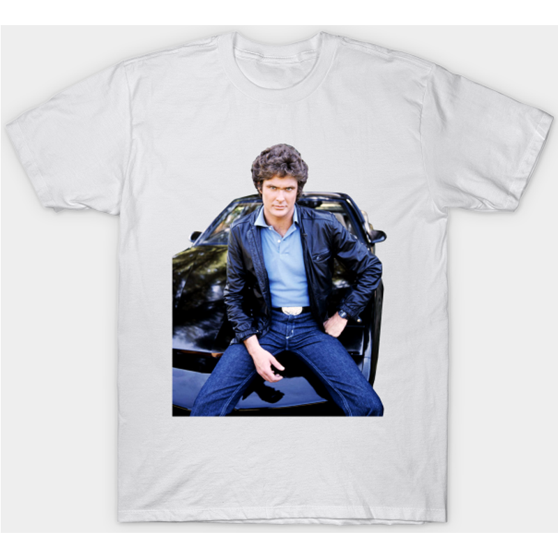 T-shirt Knight Rider KITT pour hommes par David Hasselhoff — T-shirts pour hommes