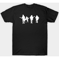 T-shirt Royal Bleu pour Hommes Fab Four