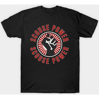 T-shirt noir pour hommes Scouse Power