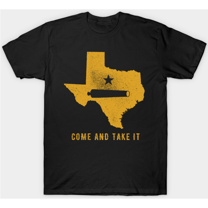 T-shirt pour hommes Come and Take It Texas Distressed — T-shirts pour hommes