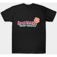 T-shirt pour hommes Good Things Take Time en noir — T-shirts pour hommes