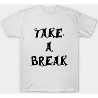 T-shirt pour hommes Take A Break en noir
