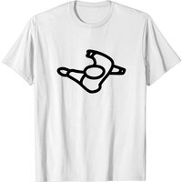 T-shirt pour hommes Mute Records en bleu royal