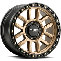 Thret Offroad Blaze Bronze Wheel with Matte Black Ring - 17x9 — Wheels & Rims