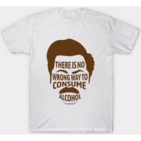 T-shirt pour hommes Ron Swanson en noir — T-shirts pour hommes