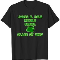 James K. Polk Middle School Neds Declassified T-Shirt for Men — Mens T Shirts