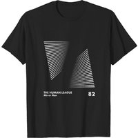 The Human League Minimal Graphic Design Tribute Men's T-Shirt
