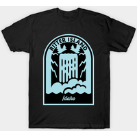 Ritter Island Idaho - T-shirt pour hommes en noir — T-shirts pour hommes