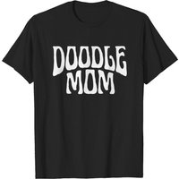 T-shirt noir Doodle Mom pour hommes — T-shirts pour hommes