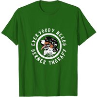Bernese Therapy Bernese Mountain Dog T-Shirt for Men — Mens T Shirts