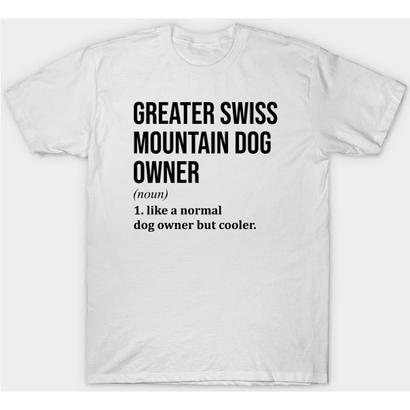 T-shirt pour hommes Greater Swiss Mountain Dog — T-shirts pour hommes