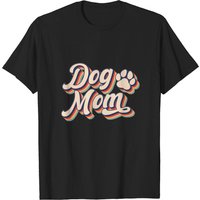 T-shirt pour hommes Dog Mom en noir — T-shirts pour hommes