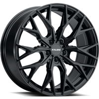 Roues Kalon Inferno Noir Brillant 17x7.5 Jantes 5x112 — Roues et jantes