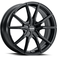 Kalon Wheels Pyro Gloss Black 18x8 Rims 5x100 Bolt Pattern 40 Offset — Wheels & Rims